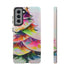 Swooshy Christmas Tree - Impact Resistant Phone Case Samsung Galaxy S21 Matte